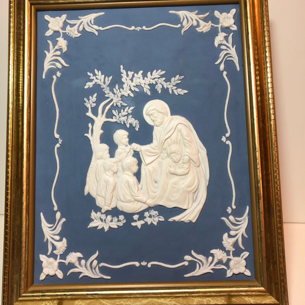 LENOX  CHILDREN’S BLESSING PLAQUE  1996 porcelain